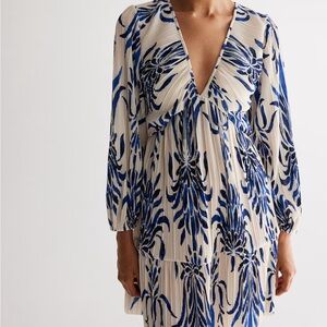 NWT H&M Plisse Dress L